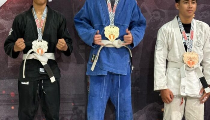 Joshua Voss Raih Dua Medali Emas di Kejuaraan Brazilian Jiu-Jitsu Bali 2025
