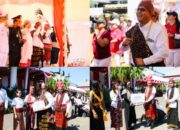 Gubernur Melki Pimpin Upacara HUT ke-80 RI di Kupang, “Tabola Bale” Guncang Istana