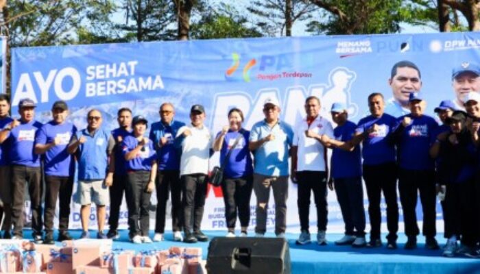 Gubernur dan Wakil Gubernur NTT Hadiri “PAN Walk” 2025, PAN Luncurkan 22 Ambulans untuk Seluruh NTT
