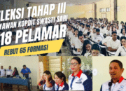 Kopdit Swasti Sari :  Seleksi Tahap III Penerimaan Karyawan Tahun Buku 2025, 65 Formasi Diperebutkan 718 Pelamar