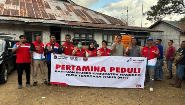 Pertamina Patra Niaga Salurkan Bantuan untuk Korban Banjir di Nagekeo