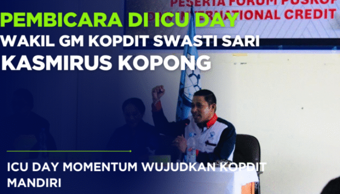 Jadi Pembicara di ICU Day, Kasmirus Kopong: Semangat ICU Day Harus Jadi Momentum Koperasi Mandiri