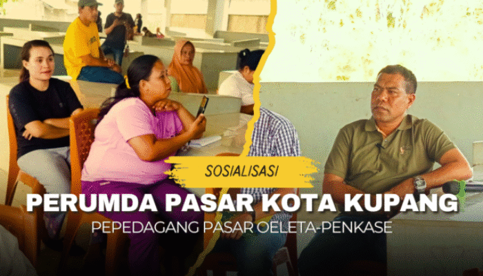 Sinergi Perumda Pasar, BRI, dan BPJS: Siapkan Pedagang Oeleta–Penkase Jadi Mandiri dan Terlindungi