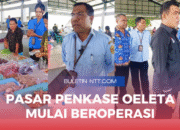 Pasar Penkase Oeleta Mulai Beroperasi, Launching Resmi Dijadwalkan 27 November