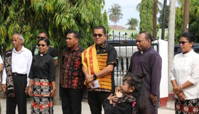NTT Mart Hadir di Kabupaten Kupang, Gubernur Melki Dorong ASN dan Jemaat Beli Produk Lokal