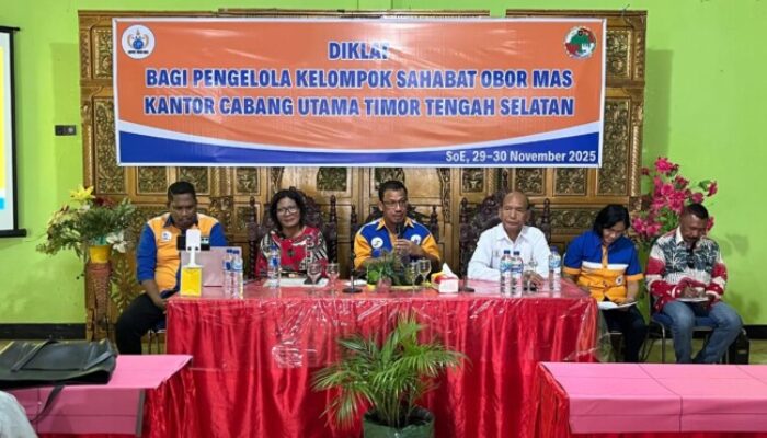 KSP Kopdit Obor Mas Gelar Diklat Pengelola Kelompok Sahabat Obor Mas di TTS