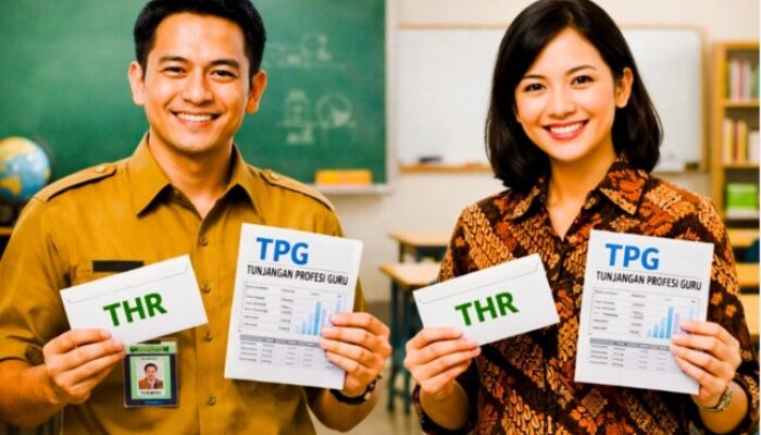 Resmi Berlaku 2026, Ini Skema Penghitungan THR dan TPG Guru Serdik PNS, PPPK, dan Non-ASN