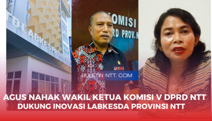 Wakil Ketua Komisi V DPRD NTT, Agus Nahak Dukung Inovasi Layanan Home Service Labkesda Provinsi NTT