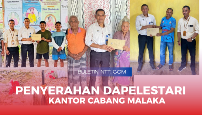 Penyerahan Dapelestari Cabang Malaka Melalui Visit Day Service