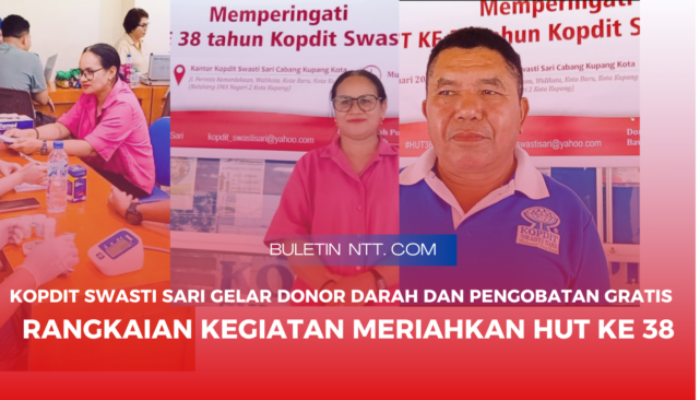Merayakan 38 Tahun, Kopdit Swasti Sari Hadirkan Layanan Kesehatan Gratis bagi Anggota