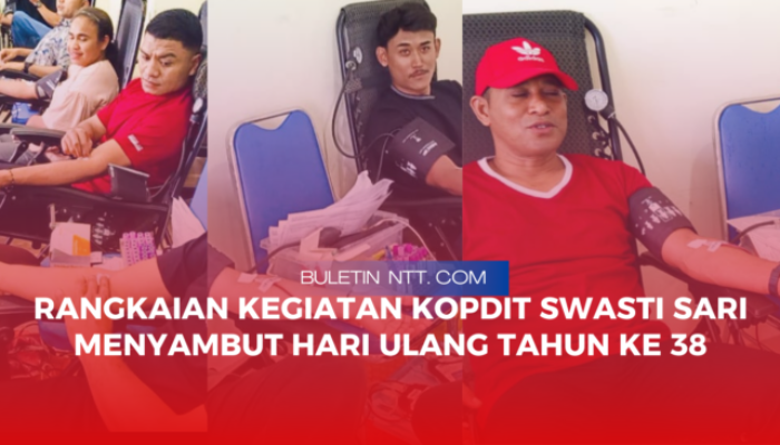 Dari Kepedulian hingga Kebersamaan, Kopdit Swasti Sari Sambut HUT ke-38 dengan Beragam Kegiatan