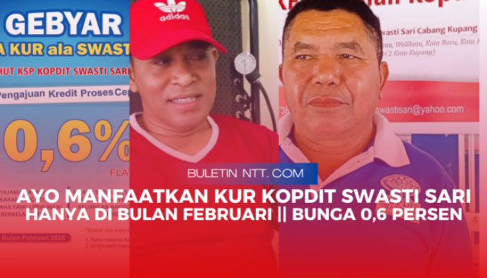 Kopdit Swasti Sari Siapkan 80 Miliar Lebih Untuk KUR Bunga Rendah, Berlaku Hanya Bulan Februari,