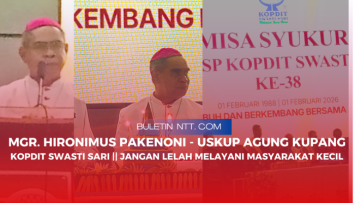 Uskup Agung Kupang || Kopdit Swasti Sari Jangan Pernah Lelah Melayani Masyarakat Kecil