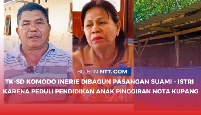 Berawal dari Cerita Sore, SD–PAUD Komodo Inerie Kini Jadi Harapan Pendidikan Anak Pinggiran Kupang