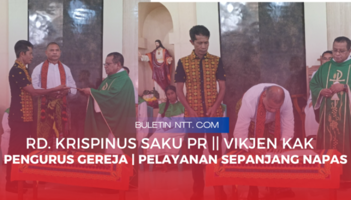 Pastor Paroki Penfui Kupang | Pengurus DPS Harus Melayani Sepanjang Napas