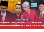 Paripurna DPRD NTT: Melki–Joni Klaim Ekonomi Tumbuh 5,14 Persen di Tahun Pertama