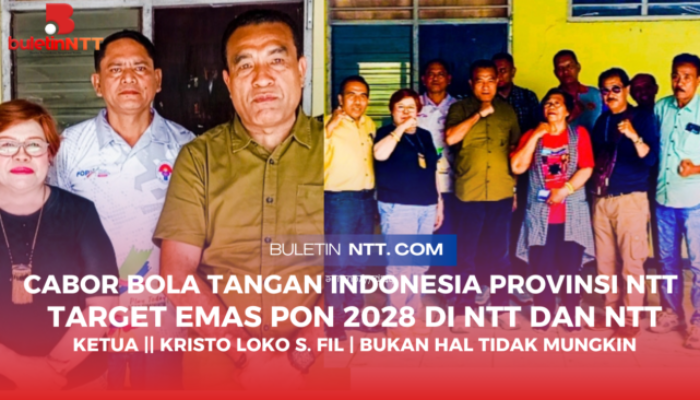 Cabor Bola Tangan NTT Bidik Emas PON 2028, ABTI-NTT Bangun Komitmen dan TC Terpadu