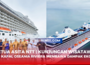Ketua ASITA NTT: Kunjungan Kapal Pesiar Oceania Riviera Gerakkan Ekonomi Rakyat