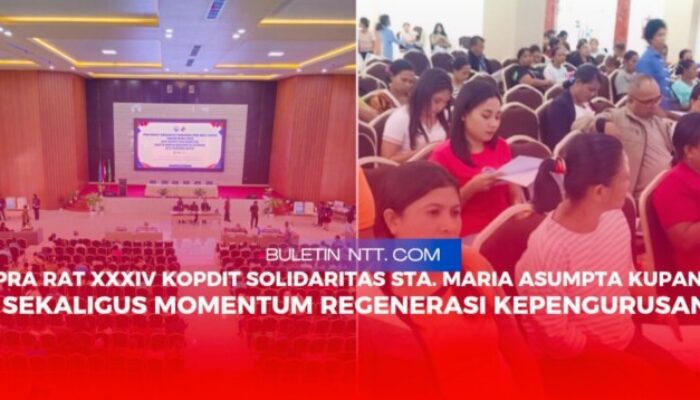 Pra RAT KSP Kopdit Solidaritas Sta. Maria Assumpta Kupang Tegaskan Komitmen Koperasi Sehat dan Berkelanjutan
