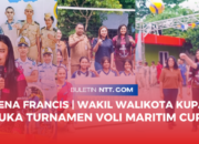Wakil Wali Kota Kupang Serena Francis | Buka Turnamen Voli Antar SMP Se-daratan Timor, Maritim Cup I