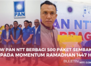DPW PAN NTT Berbagi di Bulan Ramadhan 1447 H | Salurkan 500 Paket Sembako Kepada Relawan dan Masyarakat