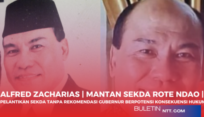 Pelantikan Sekda Tanpa Persetujuan Gubernur | Mantan Sekda Rote Ndao Sebut  Berpotensi Menimbulkan Konsekuensi Hukum