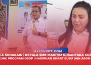 Peluncuran OSOP SMK di Kupang | SMK Maritim Nusantara Hadirkan Smart Bubu dan Abon Ikan
