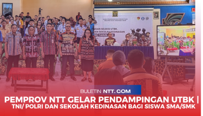Pemprov NTT Gelar Pendampingan UTBK, TNI/Polri dan Sekolah Kedinasan bagi Siswa SMA/SMK
