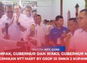 Kompak, Gubernur dan Wakil Gubernur NTT |  Resmikan NTT Mart by OSOP di SMKN 2 Kupang