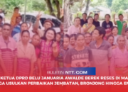 Wakil Ketua DPRD Belu Januaria Awalde Berek Reses di Mandeu | Ini Aspirasi Yang Diserap dari Warga!