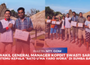 Wakil General Manager Kopdit Swasti Sari |  Bertemu Kepala “Rato U’ma Yaro Wora” Di Sumba Barat