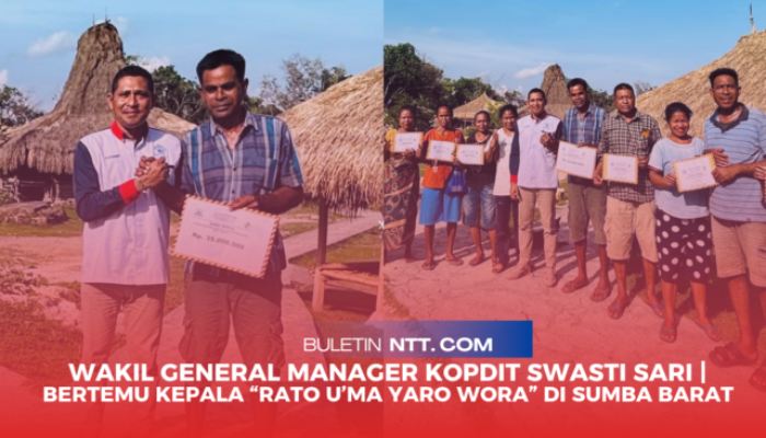 Wakil General Manager Kopdit Swasti Sari |  Bertemu Kepala “Rato U’ma Yaro Wora” Di Sumba Barat