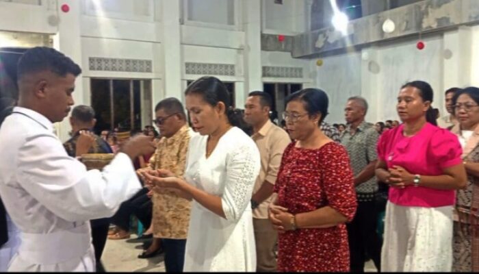 Vigili Paskah Stasi YMY Liliba Membludak, Umat Terharu | Panitia Apresiasi Solidaritas Lintas Agama