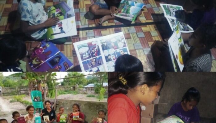 Hadirkan Harapan Baru, TBM Rumah Belajar Lolobot Bangkitkan Budaya Literasi di Malaka