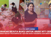 Gerakan Sejuta Buku Untuk Anak NTT Cerdas