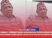 Hans Rumat | Pembatasan Kunjungan Wisatawan Ke Taman Nasional Komodo Ada Indikasi Bisnis Terselubung