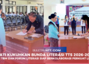 Bupati Kukuhkan Bunda Literasi TTS 2026–2030 | Forum TBM dan Literasi Siap Berkolaborasi Perkuat Literasi