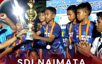 SDI Naimata Juara Spektacipto Cup III Setelah Menang Adu Penalti atas SDK St. Arnoldus