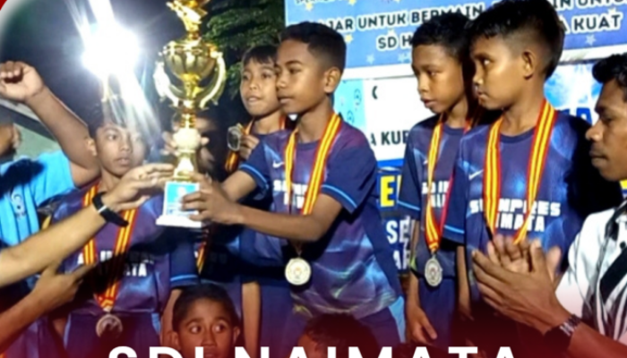 SDI Naimata Juara Spektacipto Cup III Setelah Menang Adu Penalti atas SDK St. Arnoldus