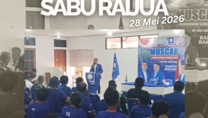 PAN Sabu Raijua Gelar Muscab Serentak, Siapkan Struktur Baru di 6 Kecamatan