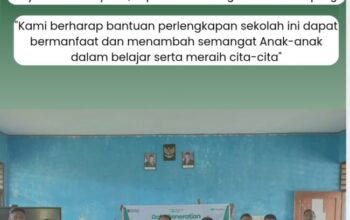 Pegadaian Area Kupang Salurkan 178 Paket Perlengkapan Sekolah Lewat Program Gold Generation