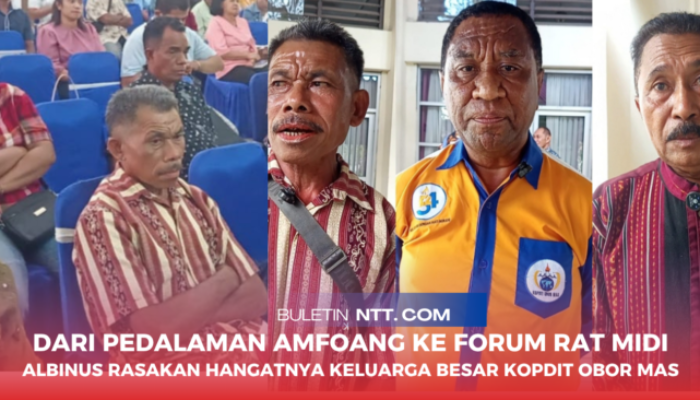 Dari Pedalaman Amfoang ke Forum RAT Midi, Albinus Rasakan Hangatnya Keluarga Besar Kopdit Obor Mas