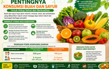 Pentingnya Konsumsi Buah dan Sayur untuk Menjaga Kesehatan Tubuh