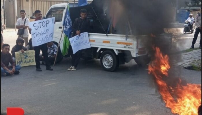 Demo di Polda NTT, Aliansi Mahasiswa Soroti Kasus Gama Ferroh Hingga Dugaan Praktik Mafia BBM