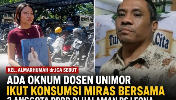 Keluarga dr. Ica Desak Polisi Usut Dugaan Konsumsi Miras Sebelum Intimidasi di RSU Leona, Sebut Ada Oknum Dosen Unimor