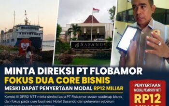 Filmon Loasana Anggota Komisi III DPRD NTT Minta Direksi PT Flobamor Fokus Dua Core Bisnis Meski Dapat Penyertaan Modal Rp12 Miliar