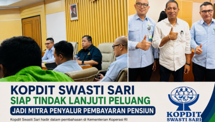 Kopdit Swasti Sari Siap Tindak Lanjuti Peluang Jadi Mitra Penyalur Pembayaran Pensiun