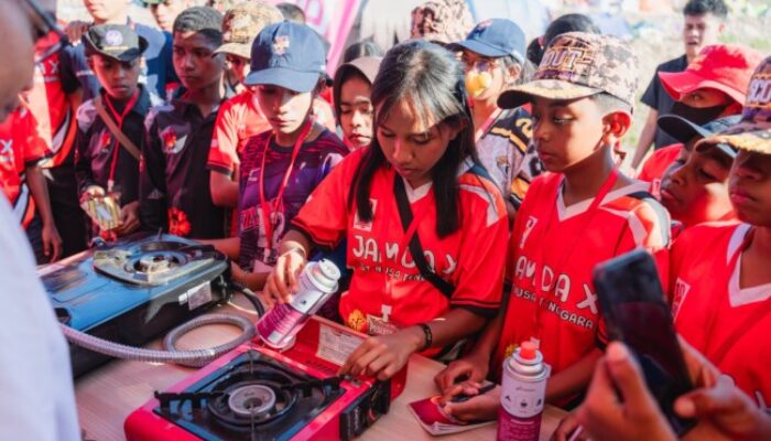 Pertamina Edukasi 1.200 Anggota  Pramuka NTT, Kenalkan Cara Aman Gunakan LPG Bright Gas