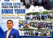 PAN Bergerak Cepat, Ahmad Yohan Salurkan Bantuan untuk Warga Terdampak Gempa Flores di Kampung Pering Manggarai Timur