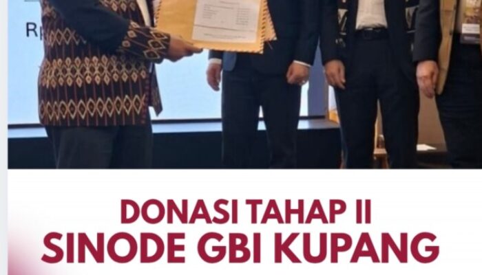 Dari Forum MPL Sinode GBI di Kupang, Rp827,9 Juta Donasi Tahap II Dihimpun untuk Korban Gempa Flores